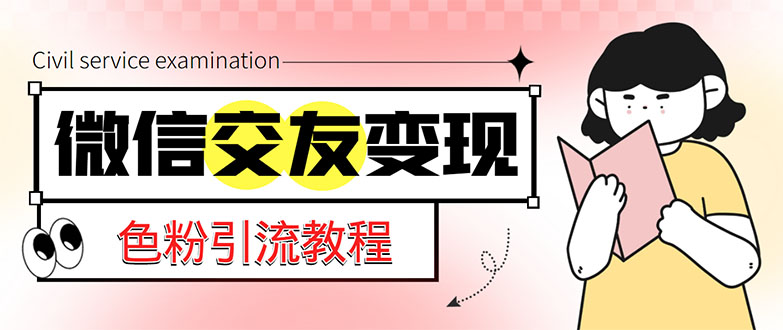 微信交友变现项目，吸引全网LSP男粉精准变现，小白也能轻松上手，日入500+-科景笔记