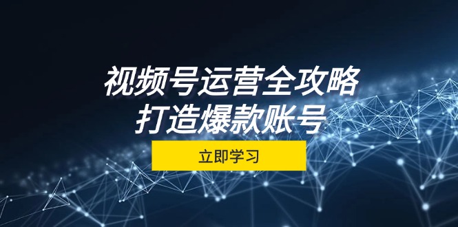 （12912期）视频号运营全攻略，从定位到成交一站式学习，视频号核心秘诀，打造爆款…-科景笔记